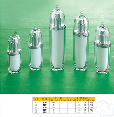 化妝品包裝新風尚 解析B-29套裝亞克力瓶系列及其市場價值